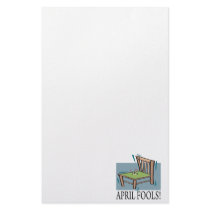 April Fools Custom Stationery