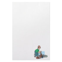 April Fools Stationery Design