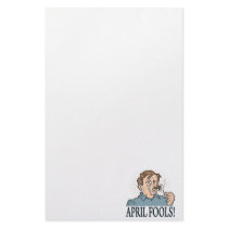 April Fools Stationery Design