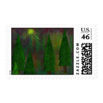 April Forest postage by SpecialAgentLira April Forest postage