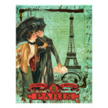 April in Paris Invitation Announcement