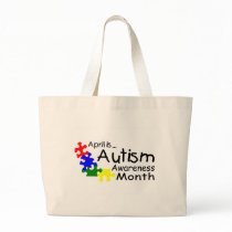 April Is Autism Awareness Month (PP) Canvas Bag