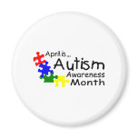 April Is Autism Awareness Month (PP) Magnet