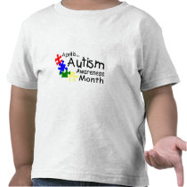 April Is Autism Awareness Month (PP) Tee Shirts