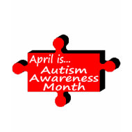 April is Autism Awareness Month (RedBlk Piece) shirt