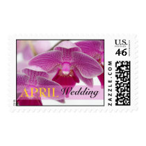 April Orchid Postage