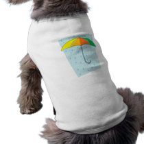 April Showers Brolly pet clothing