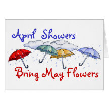 April Showers - Card