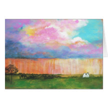 April Showers From Original Painting Card