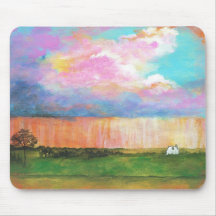 April Showers From Original Painting Mousepads