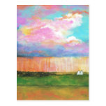 April Showers From Original Painting Postcards