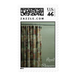 April Showers Postage Stamp