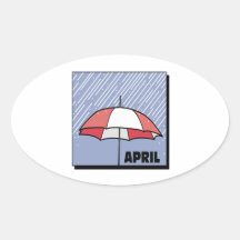 April Showers Stickers