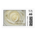 April Simply Cream Wedding Postage Rose