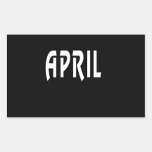 April Stickers