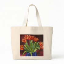 "April Tulips" bags by susanpaynetrutna "April Tulips" bags