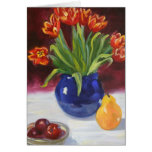 "April Tulips" Greeting Card
