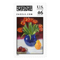 April Tulips postage