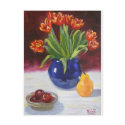 April Tulips postcards