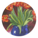 "April Tulips" stickers