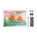 April Wedding Bride & Groom Custom Postage Stamp by SquirrelHugger April Wedding Bride & Groom Custom Postage Stamp