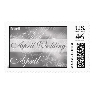 April Wedding Diamond Crystal Topaz Postage by TDSwhite