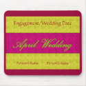 "April Wedding" Mousepad -Customizable