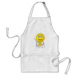 Embroidery emoticon   aprins_apron