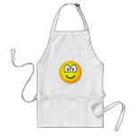Big eyed emoticon   aprins_apron