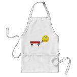 Red wagon emoticon   aprins_apron