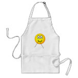 Flossing emoticon Dental floss  aprins_apron