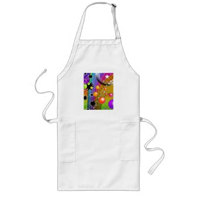 Apron - BIG BANG BLACK HOLES POP ART by PopArtDiva