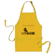 Apron - Bird on fence