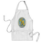 Apron Blue bell Roses Apron Blue bell Roses