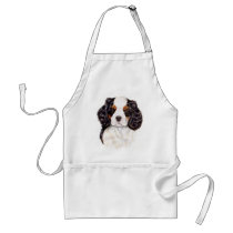 Apron : Cavalier king charles spaniel puppy