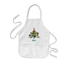 Apron Child's Craft Kids Painting Cooking Named