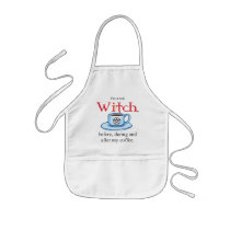 apron Coffee Witch by johnpryor2000 apron Coffee Witch
