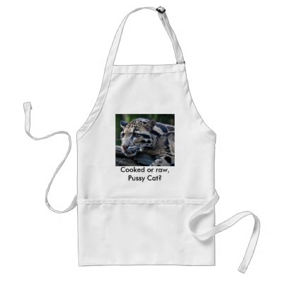 Apron: Cooked or raw, Pussy Cat? by nwillens