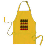 Apron Decorated with London Bus Graphic Design