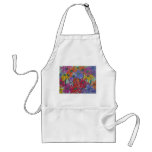 Apron -   Fireworks of Flowers