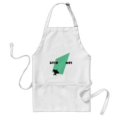 Apron For the Techie ~ Bits & Bytes "BYTE ME!" by layooper