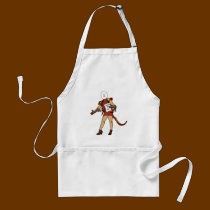 Apron: "Foxy Lady"