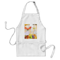 Apron fruits and vegetables of season