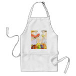 Apron fruits and vegetables of season