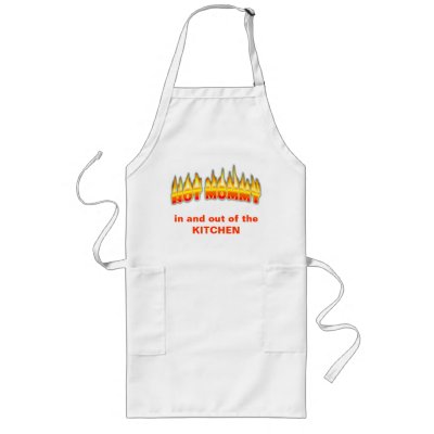 Apron - HOT MOMMY by BratInTheHat
