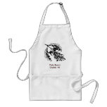 apron - oak leaf