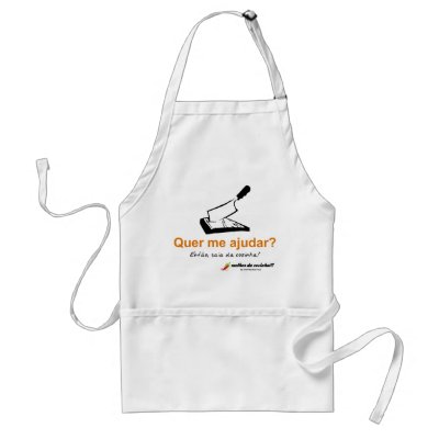 Apron: Or to help me? Then skirt of the kitchen! by melhordacozinha
