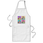Apron - Pop Art Hot Dog with Chips and a Drink