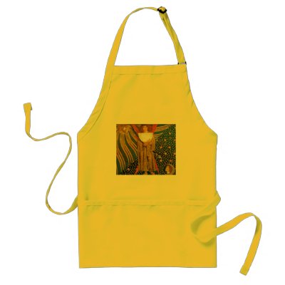 Apron: Rossetti's Painting of Love by Aquavel