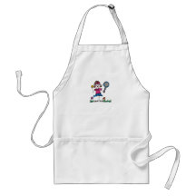Apron -Stick Tennis Girl